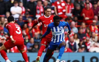 Liverpool ke Puncak Klasemen Liga Inggris, Usai Kalahkan Brighton dengan Skor 2-1